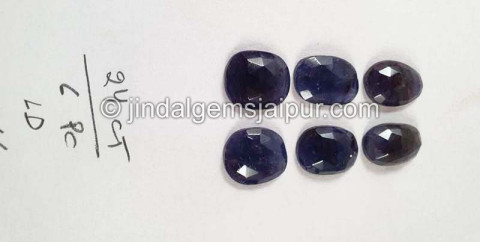 Iolite Sunstone Rose Cut Slices Iolite Sunstone Rose Cut Slices