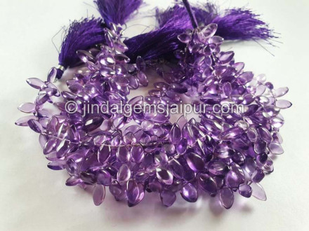 Amethyst Smooth Marquise Beads Amethyst Smooth Marquise Beads