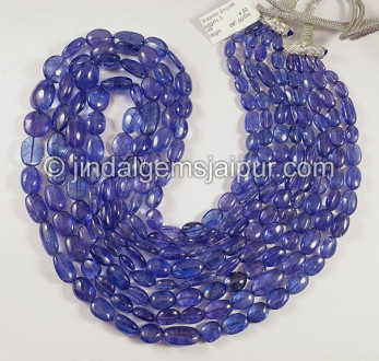 Tanzanite Smooth Nuggests Shape Beads Tanzanite Smooth Nuggests Shape Beads