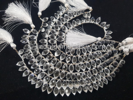 Crystal faceted dew drops Shape Beads Crystal faceted dew drops Shape Beads