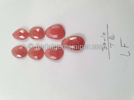 Rhodochrosite Rose Cut Slices Rhodochrosite Rose Cut Slices