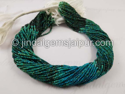 Chrysocolla Micro Cut Beads