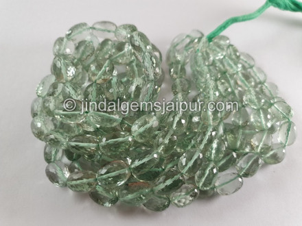 Green Amethyst Far Faceted Nuggets Shape Beads Green Amethyst Far Faceted Nuggets Shape Beads