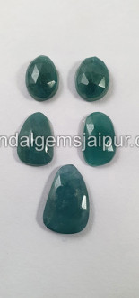 Grandidierite Rose Cut Slices