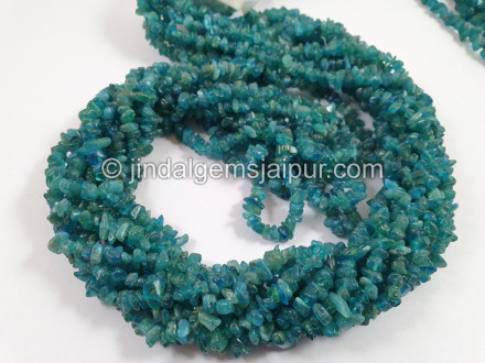 Neon Apatite Uncut Chips Beads