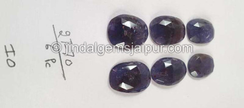 Iolite Sunstone Rose Cut Slices Iolite Sunstone Rose Cut Slices