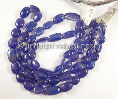Tanzanite Smooth Nuggests Shape Beads Tanzanite Smooth Nuggests Shape Beads