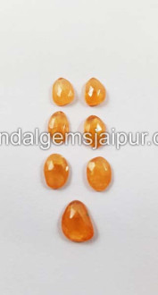 Mandarin Garnet Rose Cut Slices Mandarin Garnet Rose Cut Slices