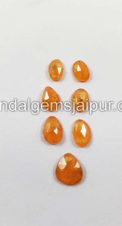 Mandarin Garnet Rose Cut Slices Mandarin Garnet Rose Cut Slices