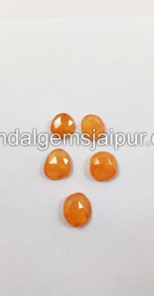 Mandarin Garnet Rose Cut Slices Mandarin Garnet Rose Cut Slices
