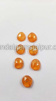 Mandarin Garnet Rose Cut Slices Mandarin Garnet Rose Cut Slices