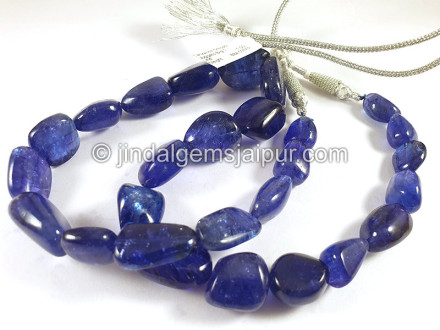 Tanzanite Smooth Nuggets Shape Big Beads Tanzanite Smooth Nuggets Shape Big Beads