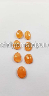 Mandarin Garnet Rose Cut Slices Mandarin Garnet Rose Cut Slices