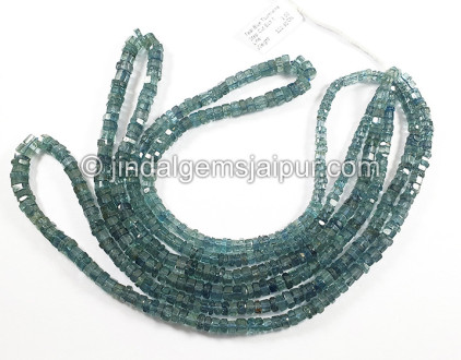 Teal Blue Tourmaline Step Cut Bolt Shape Beads Teal Blue Tourmaline Step Cut Bolt Shape Beads