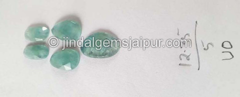 Grandidierite Rose Cut Slices