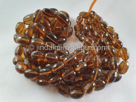Cognac Quartz Far Faceted Nuggets Beads Cognac Quartz Far Faceted Nuggets Beads
