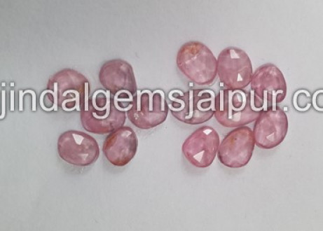 Pink Spinel Rose Cut Slices
