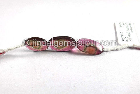 Watermelon Tourmaline Smooth Slices