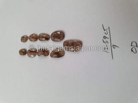 Andalusite  Rose Cut Slices