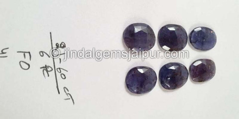 Iolite Sunstone Rose Cut Slices Iolite Sunstone Rose Cut Slices