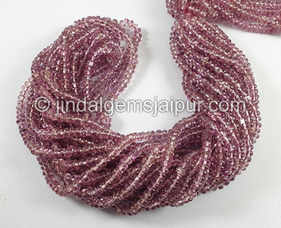 Malaya Or Dragon Garnet Smooth Roundelle Shape Beads