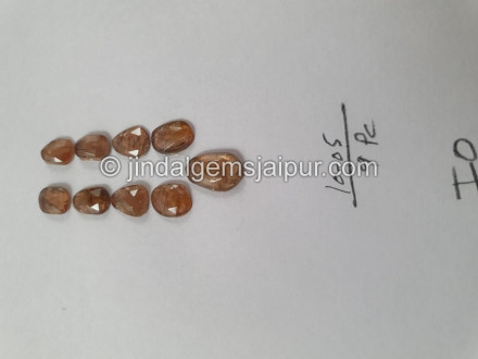 Andalusite  Rose Cut Slices