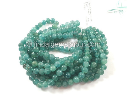 Grandidierite Smooth Round Ball Beads