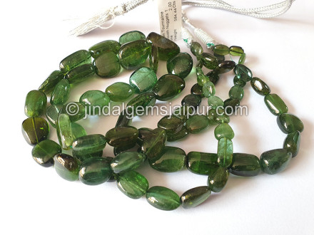 Green Tourmaline Smooth Nuggets Beads Green Tourmaline Smooth Nuggets Beads