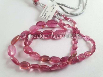 Rubellite Tourmaline Smooth Nuggets Beads Rubellite Tourmaline Smooth Nuggets Beads