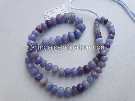 Hackmanite Smooth Roundelle Beads