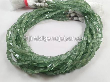 Mint Kyanite Step Cut Chicklet Beads Mint Kyanite Step Cut Chicklet Beads