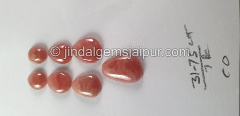 Rhodochrosite Smooth Cabs Cabochon Rhodochrosite Smooth Cabs Cabochon
