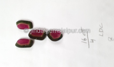 Watermelon Tourmaline Smooth Slices