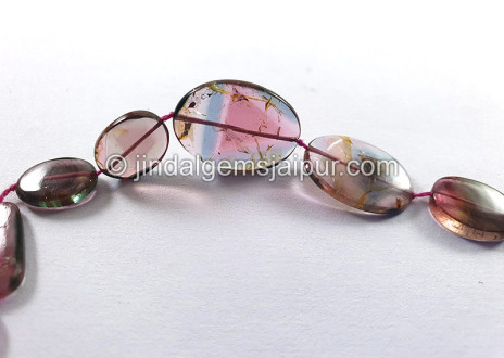 Watermelon Tourmaline Smooth Slices