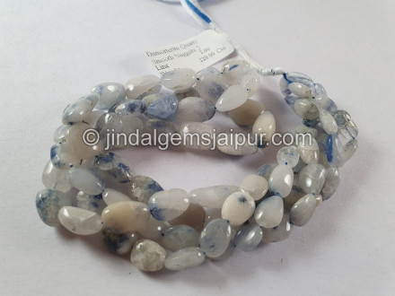Dumortierite Quartz Smooth Nugget Beads Dumortierite Quartz Smooth Nugget Beads