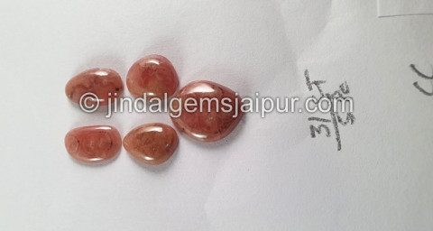 Rhodochrosite Smooth Cabs Cabochon Rhodochrosite Smooth Cabs Cabochon