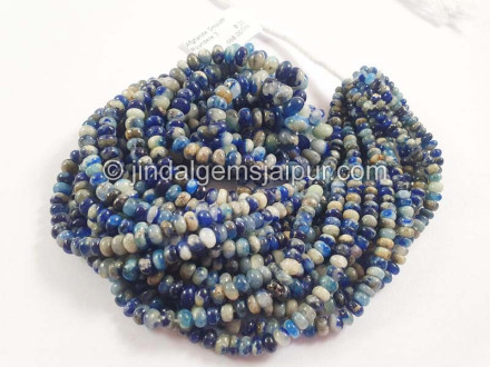 Afghanite Smooth Roundelle Shape Beads Afghanite Smooth Roundelle Shape Beads