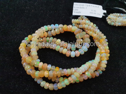 Orange Ethiopian Faceted Roundelle Beads Orange Ethiopian Faceted Roundelle Beads