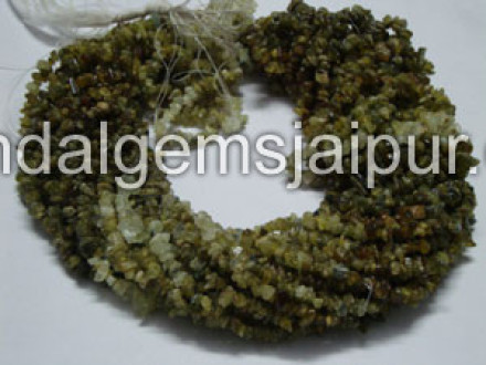 Grossular Garnet Chips Beads