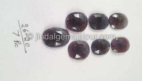 Iolite Sunstone Rose Cut Slices Iolite Sunstone Rose Cut Slices