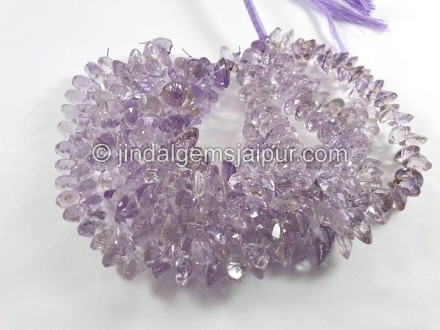 Pink Amethyst Cut Round Big Shape Beads
