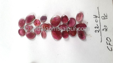 Watermelon Tourmaline Smooth Slices