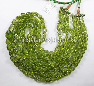 Peridot Smooth Nuggets Shape Beads