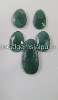 Grandidierite Rose Cut Slices