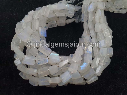 Rainbow Moonstone Faceted Nugget Shape Beads Rainbow Moonstone Faceted Nugget Shape Beads