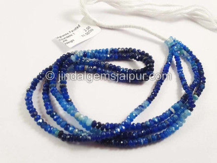 Afghanite Faceted Roundelle Shape Beads Afghanite Faceted Roundelle Shape Beads