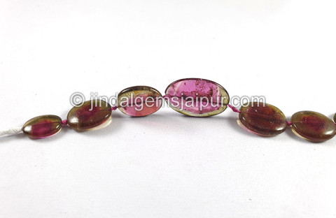 Watermelon Tourmaline Smooth Slices