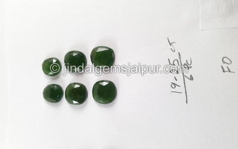 Chrome Chalcedony Rose Cut Slices Chrome Chalcedony Rose Cut Slices