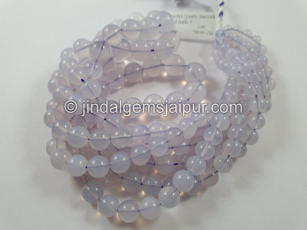 Scorolite Or Lavender Quartz Far Smooth Round Beads Scorolite Or Lavender Quartz Far Smooth Round Beads