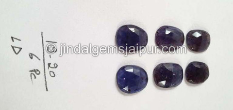 Iolite Sunstone Rose Cut Slices Iolite Sunstone Rose Cut Slices